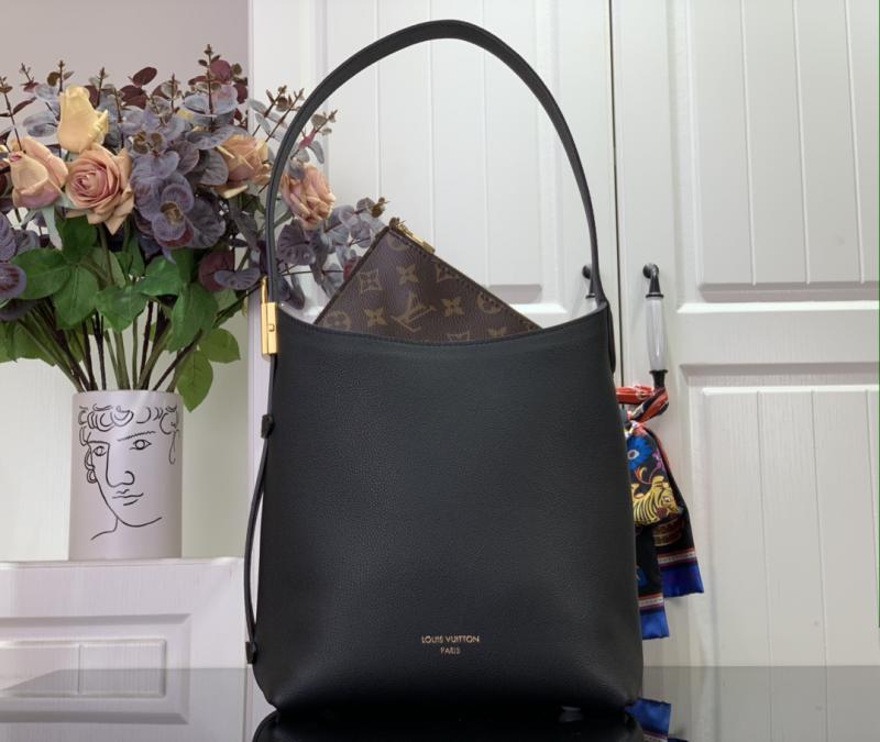 Louis Vuitton Low Key Hobo PM M25352 Black