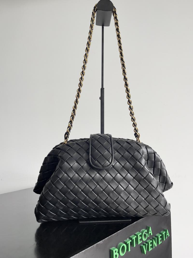 Bottega Veneta Teen Lauren 1980 With Chain 785807 Black