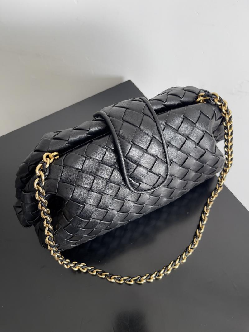 Bottega Veneta Teen Lauren 1980 With Chain 785807 Black