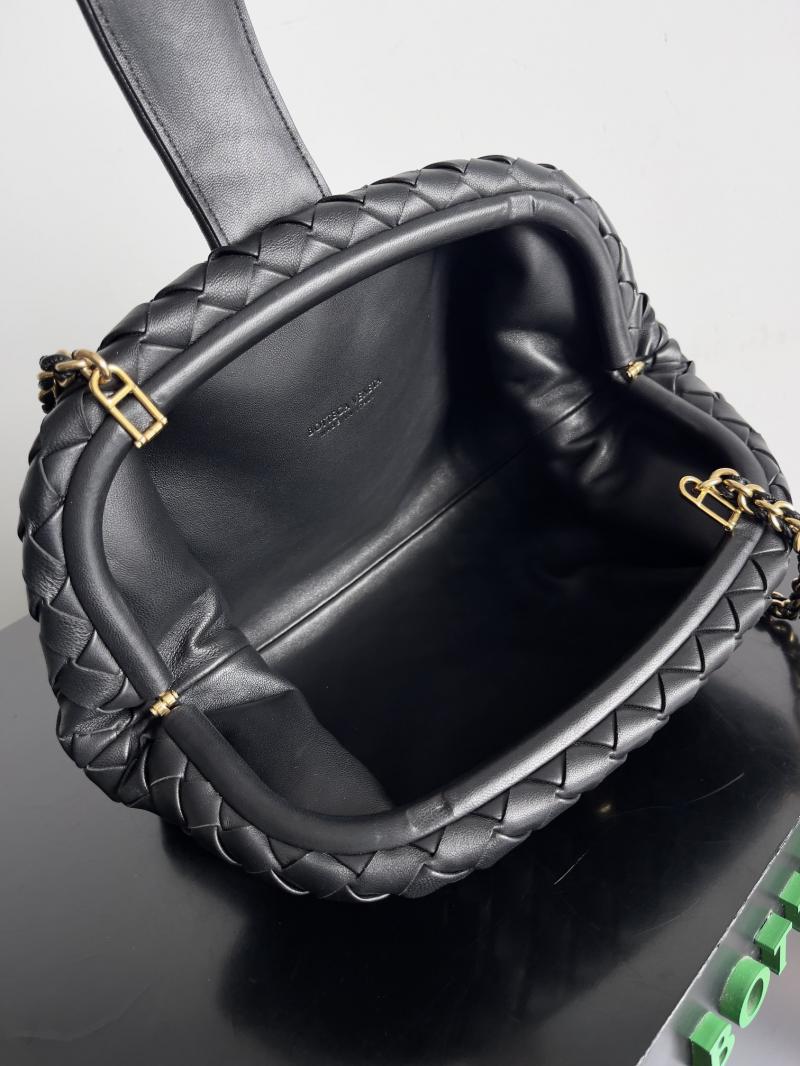 Bottega Veneta Teen Lauren 1980 With Chain 785807 Black