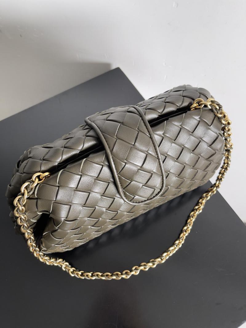 Bottega Veneta Teen Lauren 1980 With Chain 785807 Kaki