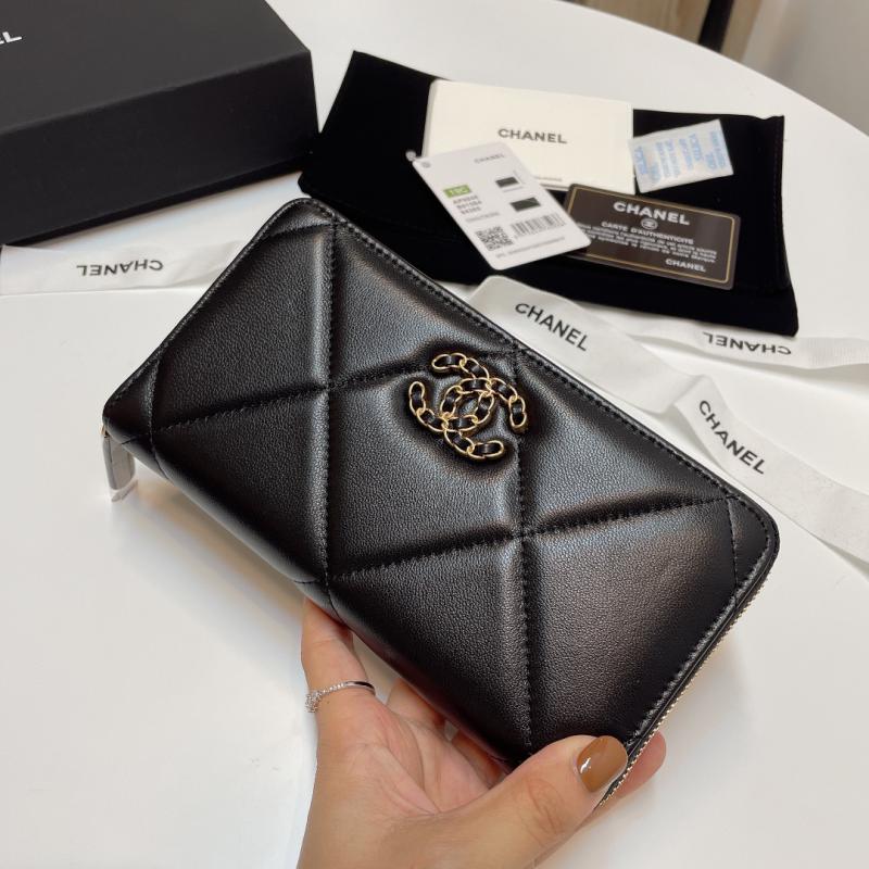 Chanel 19 Long Wallet AP0946