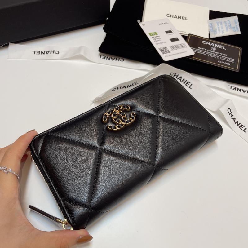 Chanel 19 Long Wallet AP0946