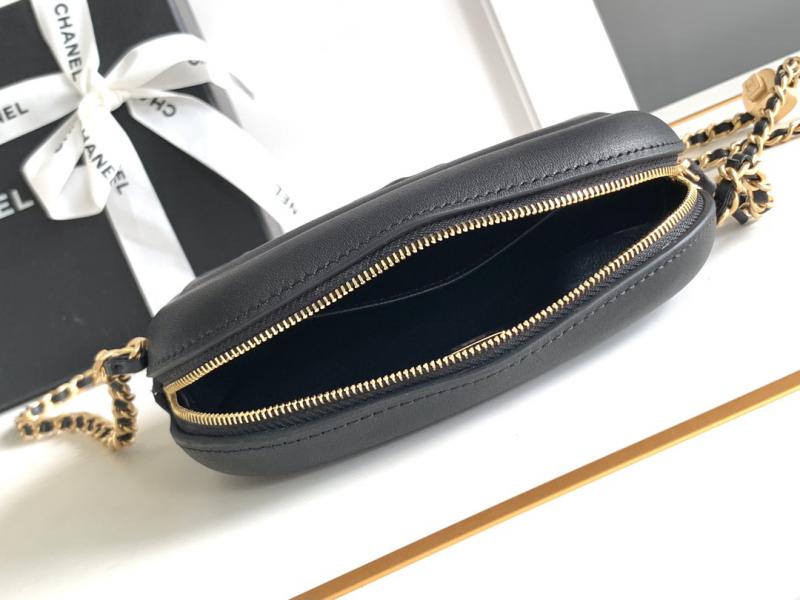 Chanel Lambskin Camera Bag AS2510 Black