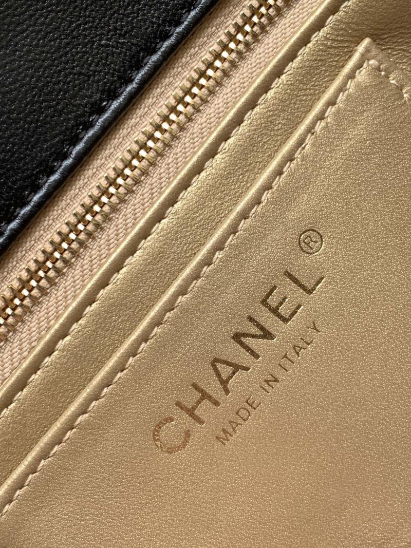 Chanel Lambskin Shoulder Bag AS2713 Black