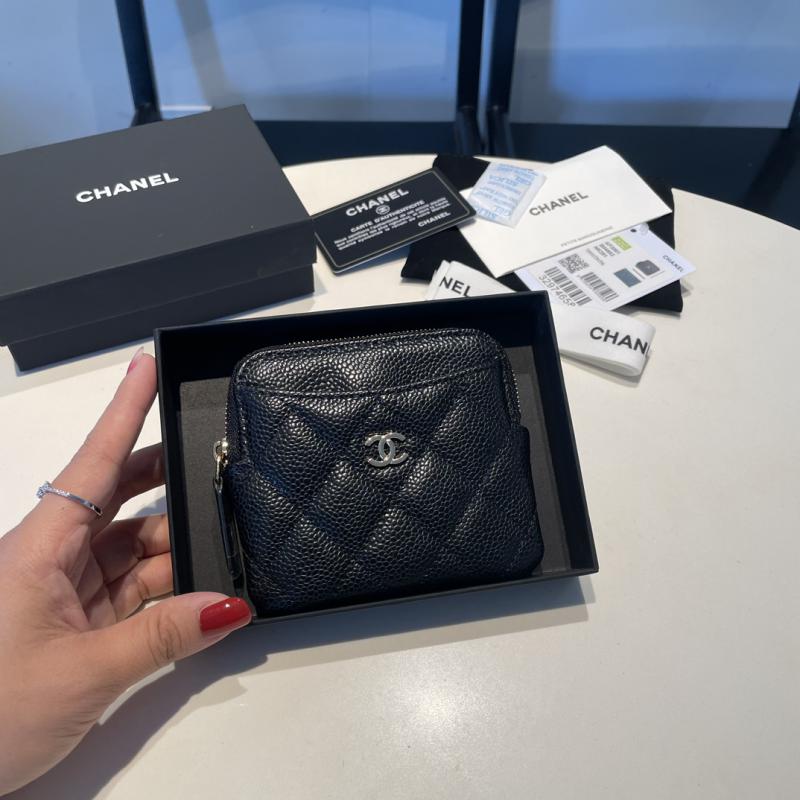 Chanel Leather Zipped Coin Purse AP2061