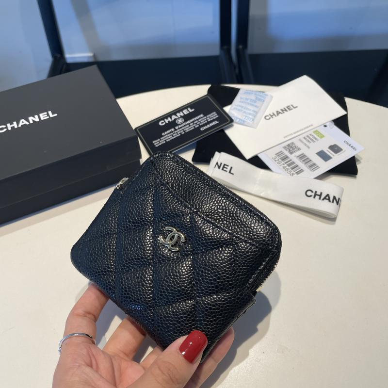 Chanel Leather Zipped Coin Purse AP2061