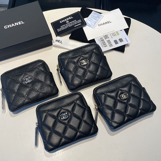 Chanel Leather Zipped Coin Purse AP2061