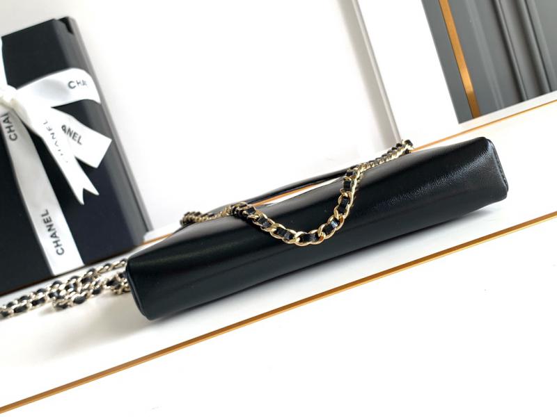 Chanel Mini 31 Clutch With Chain White AS3656