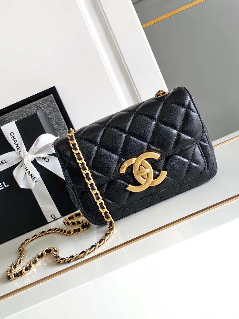 Chanel Mini Flap Bag Black AS5026