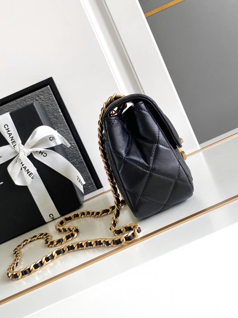 Chanel Mini Flap Bag Black AS5026