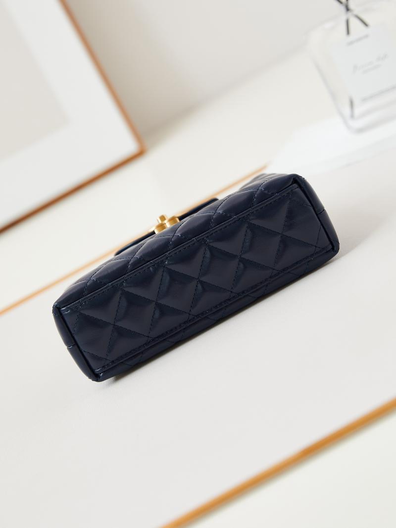 Chanel Mini Kelly Shopping Bag AS4416 Blue