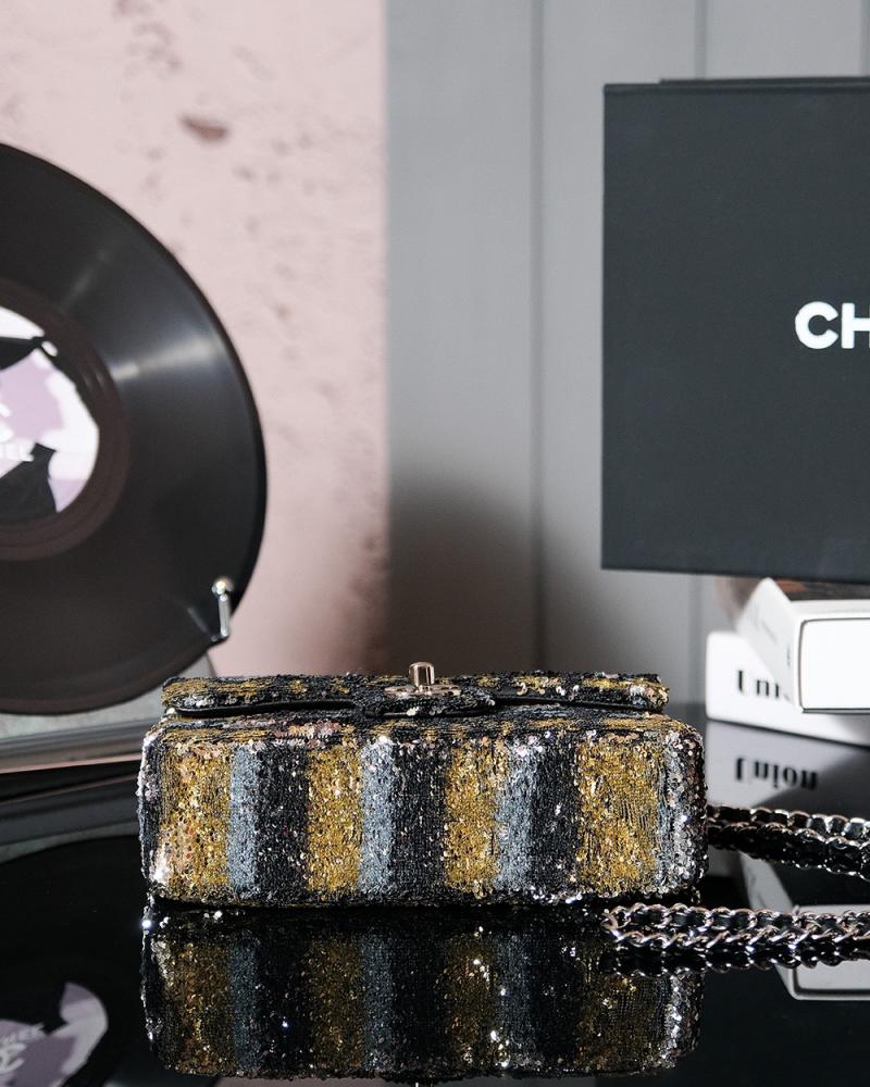 Chanel Sequins Small Flap Evening Bag CF20