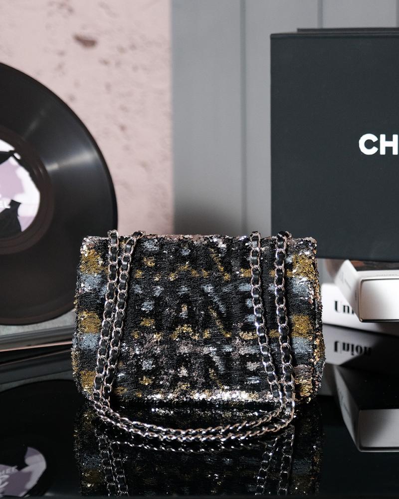 Chanel Sequins Small Flap Evening Bag CF20