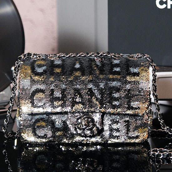 Chanel Sequins Small Flap Evening Bag CF20