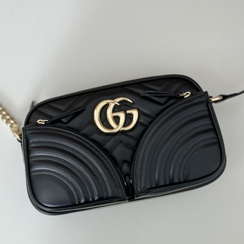 Gucci GG Marmont Small Shoulder Bag 798715 Black