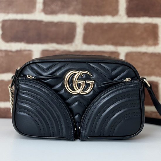 Gucci GG Marmont Small Shoulder Bag 798715 Black