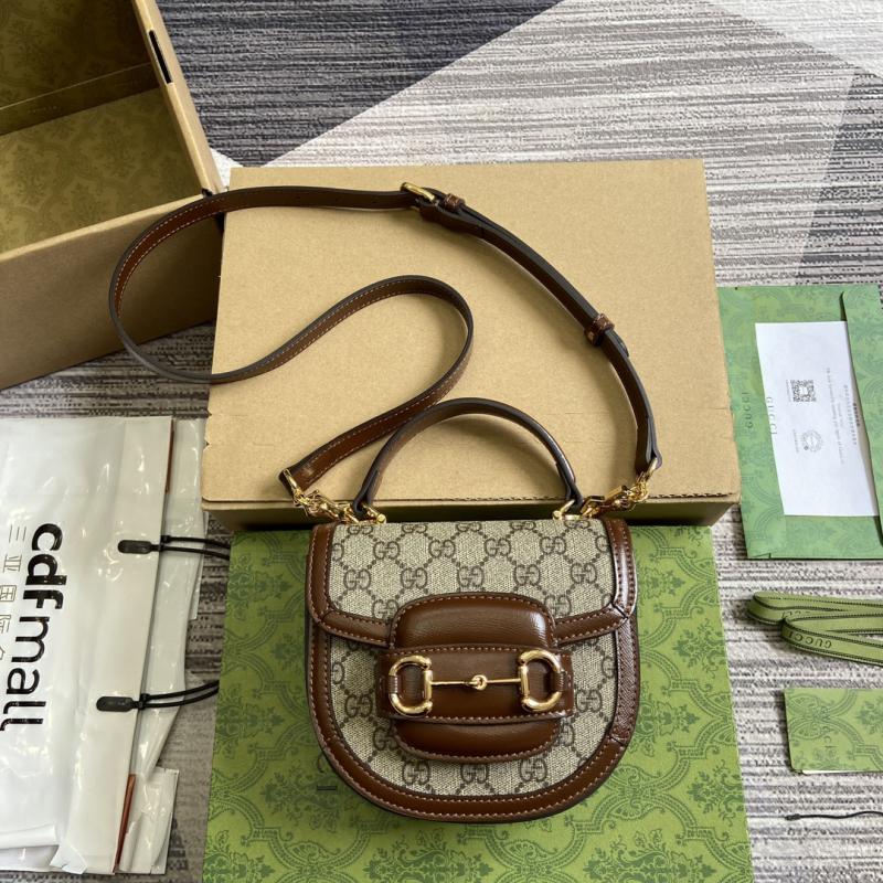 Gucci Horsebit 1955 Mini Top Handle Bag Beige 781387