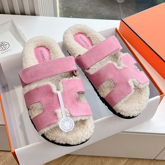 Hermes Chypre Wool Sandals SHS82004