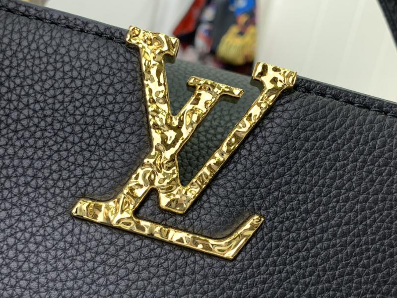 Louis Vuitton Capucines East-West Mini M24671 Black