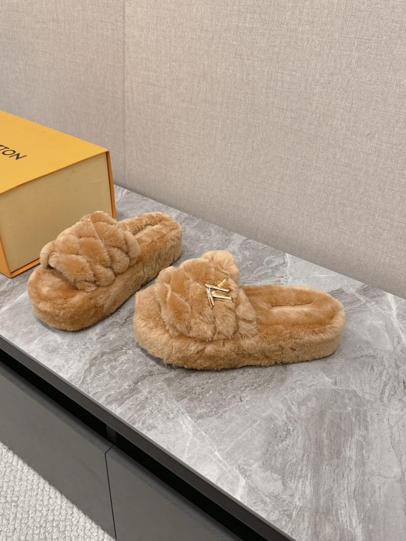 Louis Vuitton Wool Slippers SLS81601