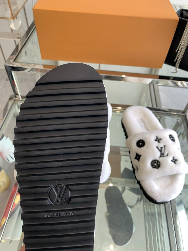 Louis Vuitton Wool Slippers SLS82604