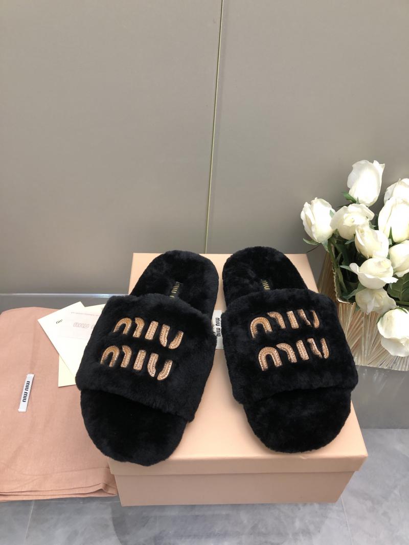 Miu Wool Slippers SMS82601