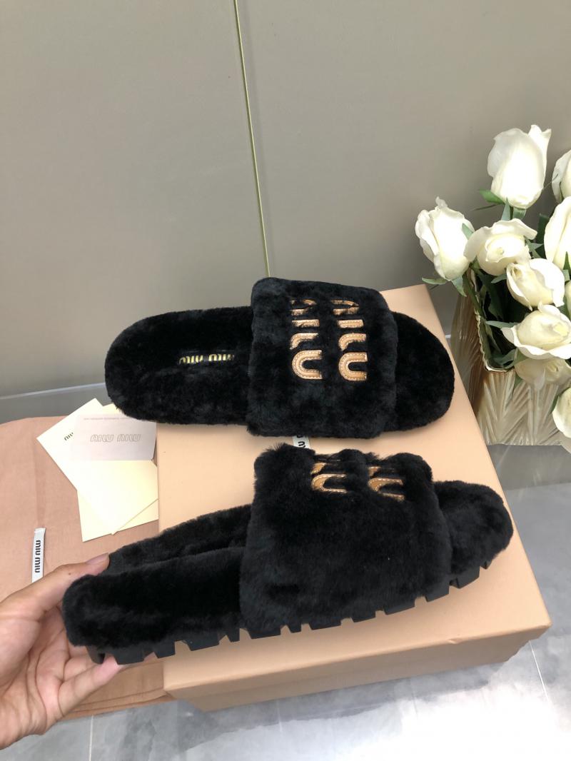 Miu Wool Slippers SMS82601