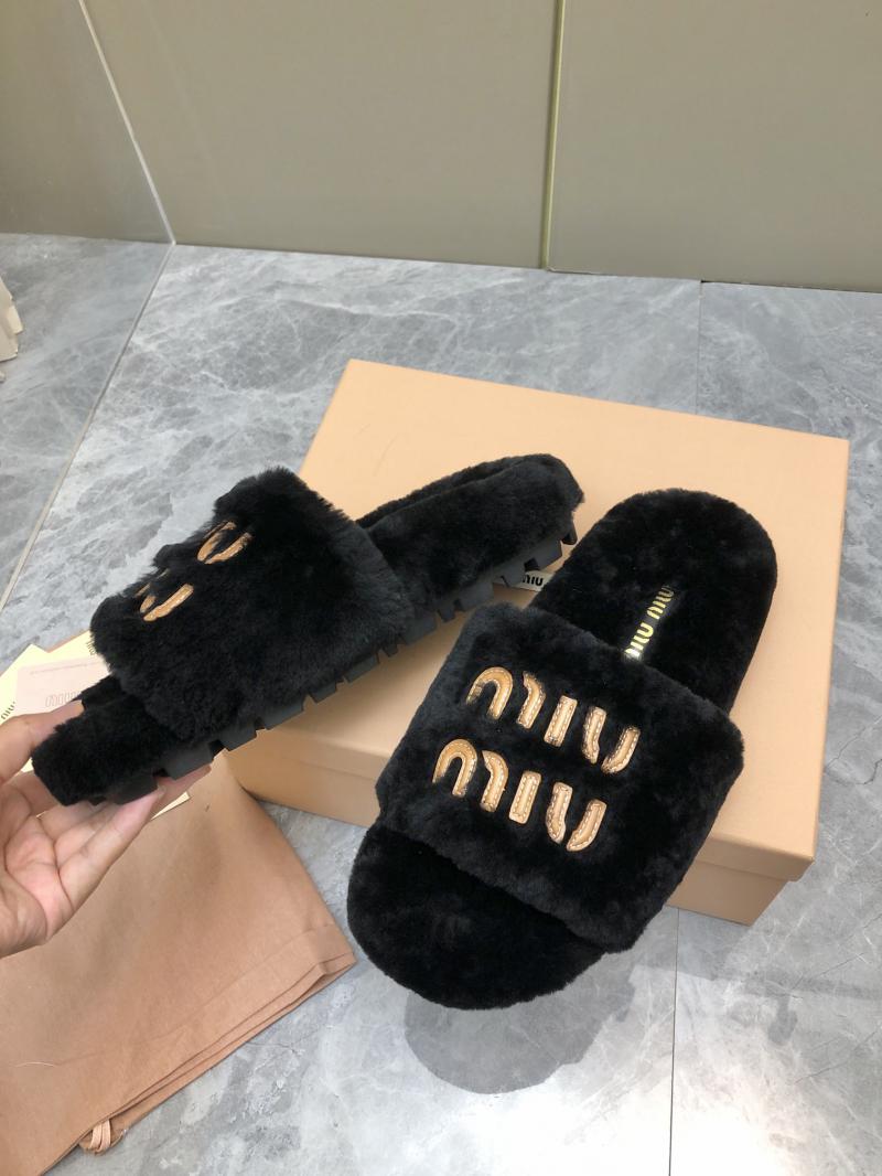 Miu Wool Slippers SMS82601