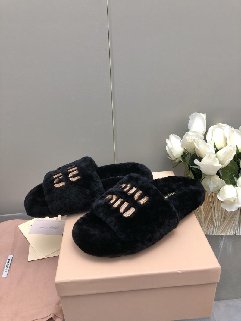 Miu Wool Slippers SMS82601