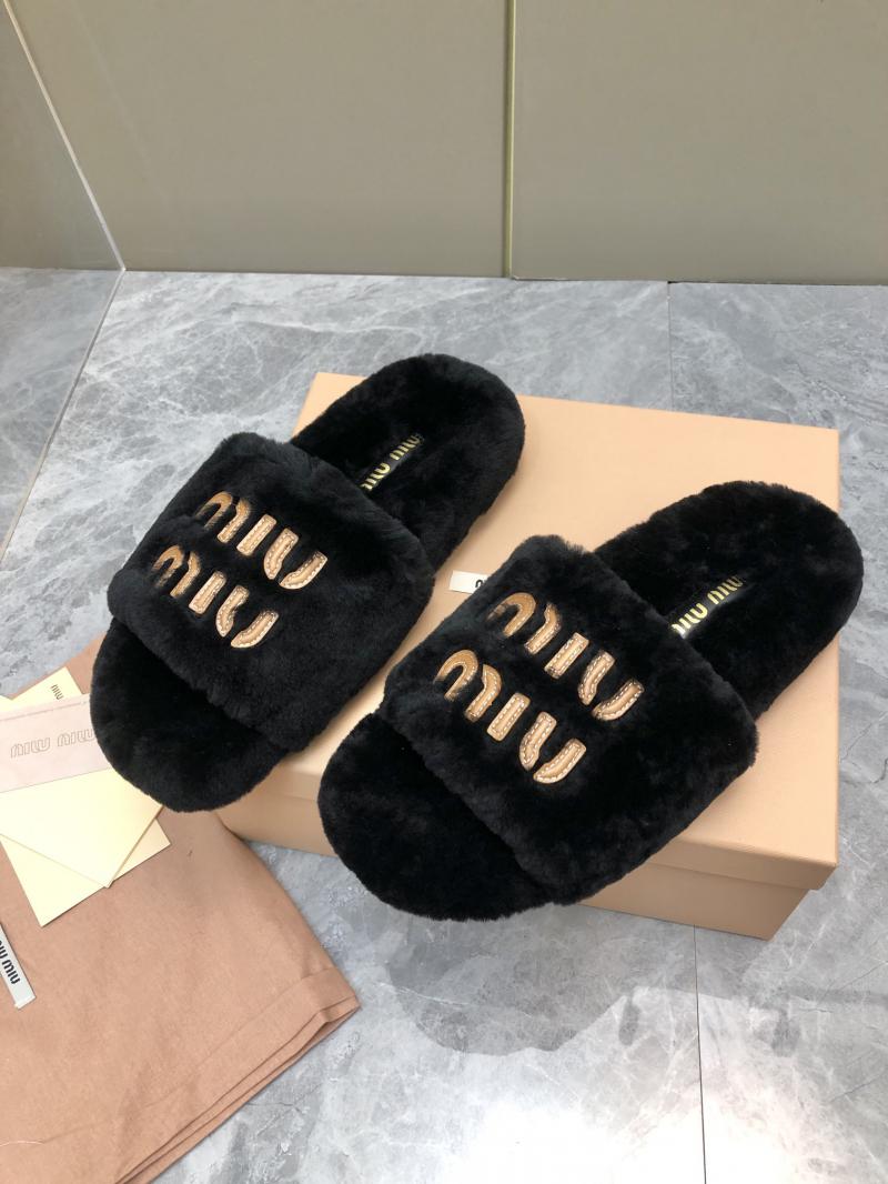 Miu Wool Slippers SMS82601