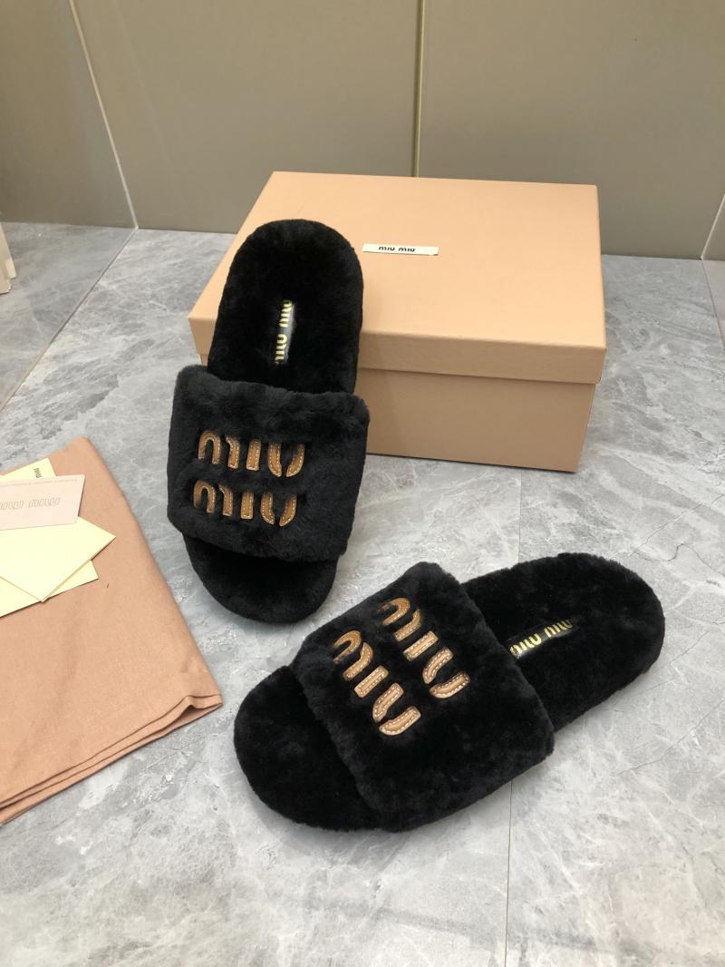 Miu Wool Slippers SMS82601