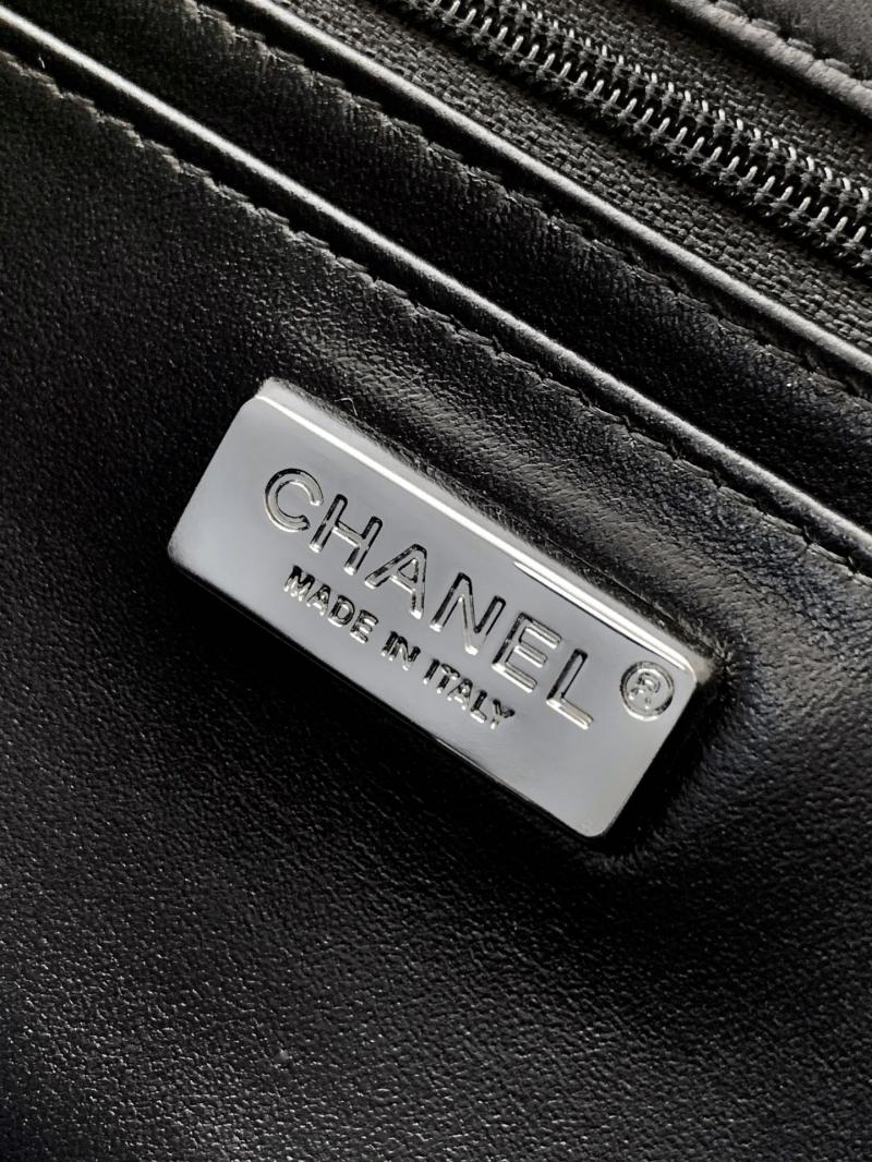 Small Chanel Sequins Flap Bag AS2090 Black