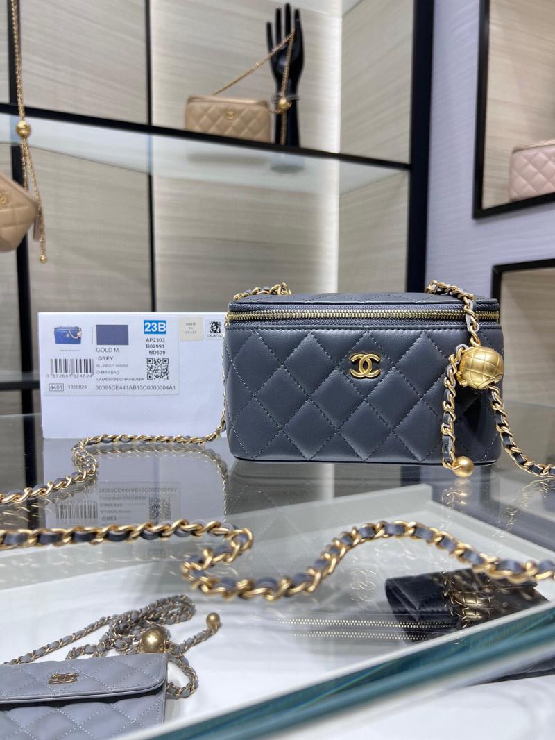 Chanel Clutch With Chain AP2303 Dark Grey