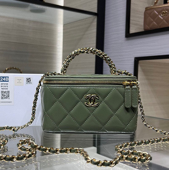 Chanel Clutch With Chain AP4168 Green