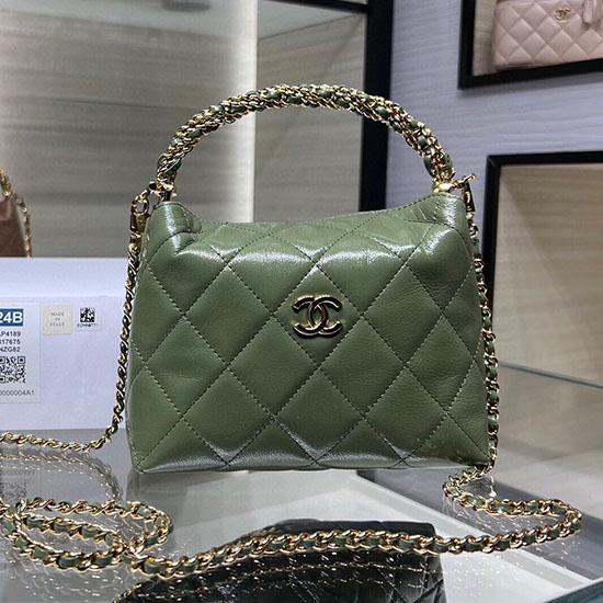 Chanel Clutch With Chain AP4189 Green