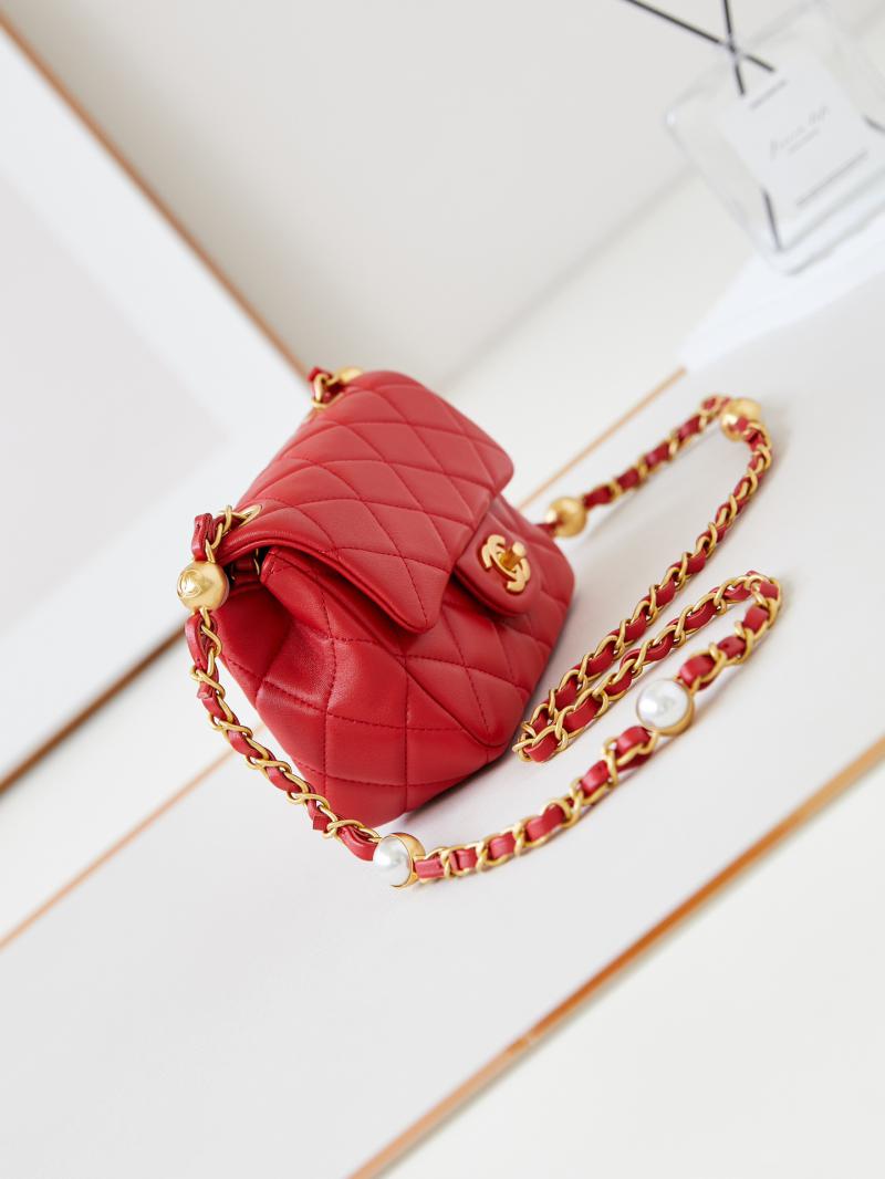 Chanel Mini Flap Bag AS4946 Red