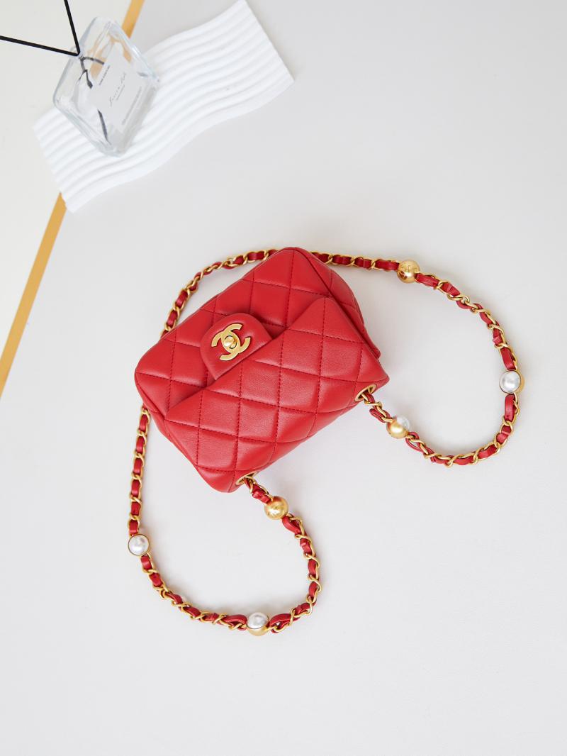 Chanel Mini Flap Bag AS4946 Red