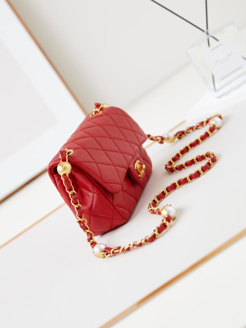 Chanel Mini Flap Bag AS4947 Red