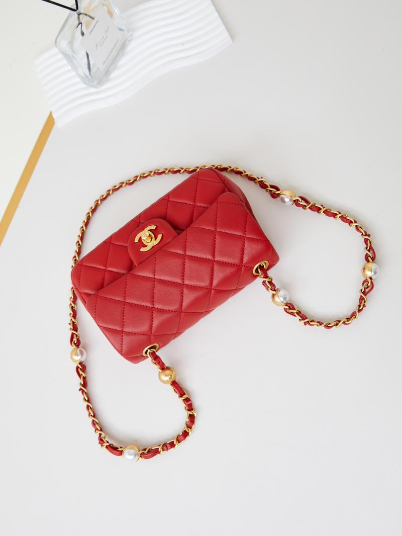 Chanel Mini Flap Bag AS4947 Red