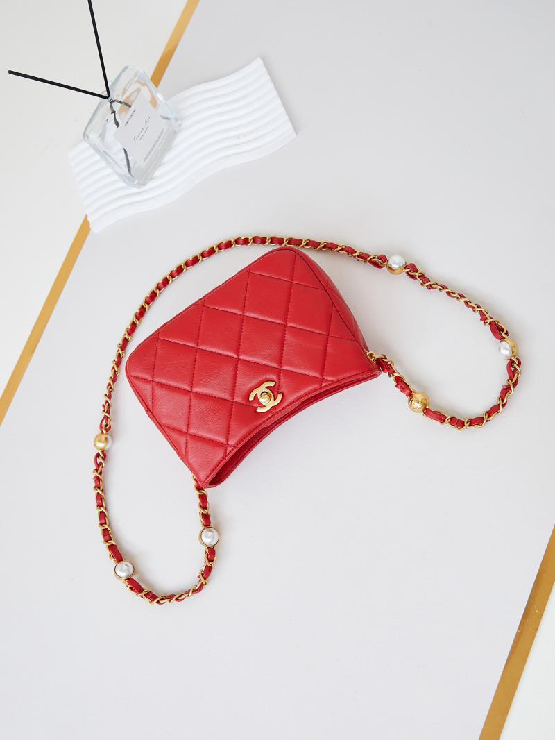 Chanel Mini Shoulder Bag AS4948 Red