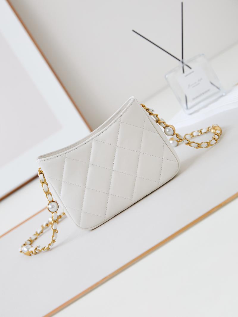 Chanel Mini Shoulder Bag AS4948 White