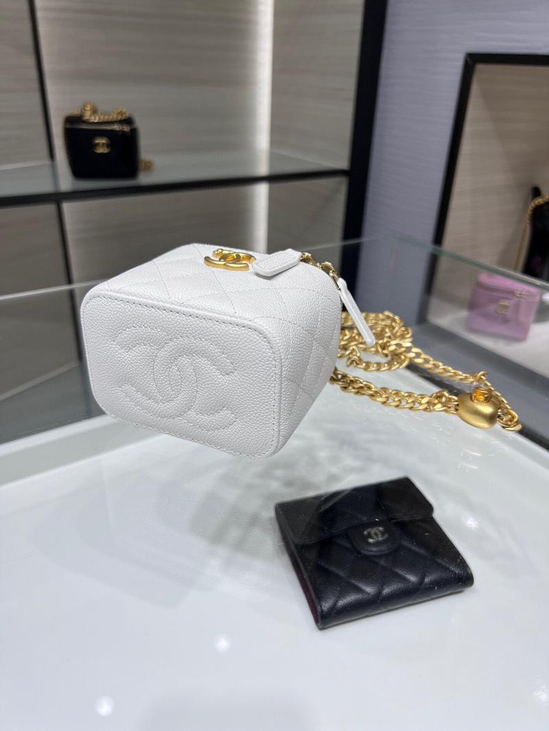 Chanel Mini Vanity Case AP3203 White