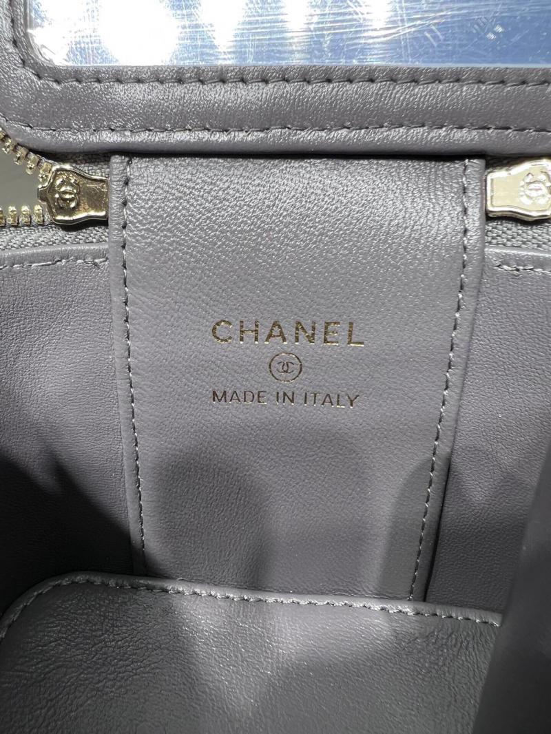 Chanel Mini Vanity With Chain AP2198 Grey