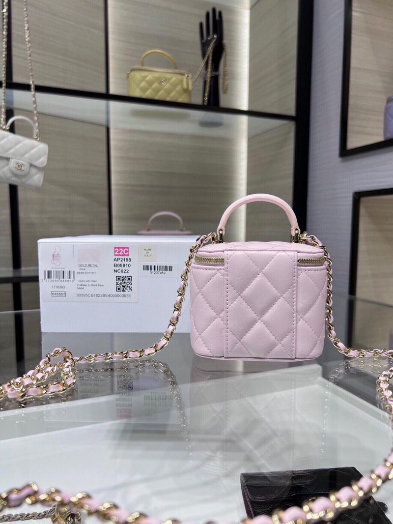 Chanel Mini Vanity With Chain AP2198 Pink