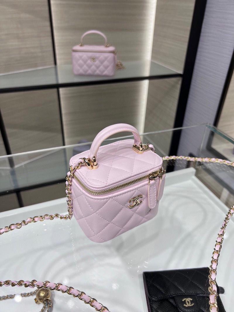 Chanel Mini Vanity With Chain AP2198 Pink