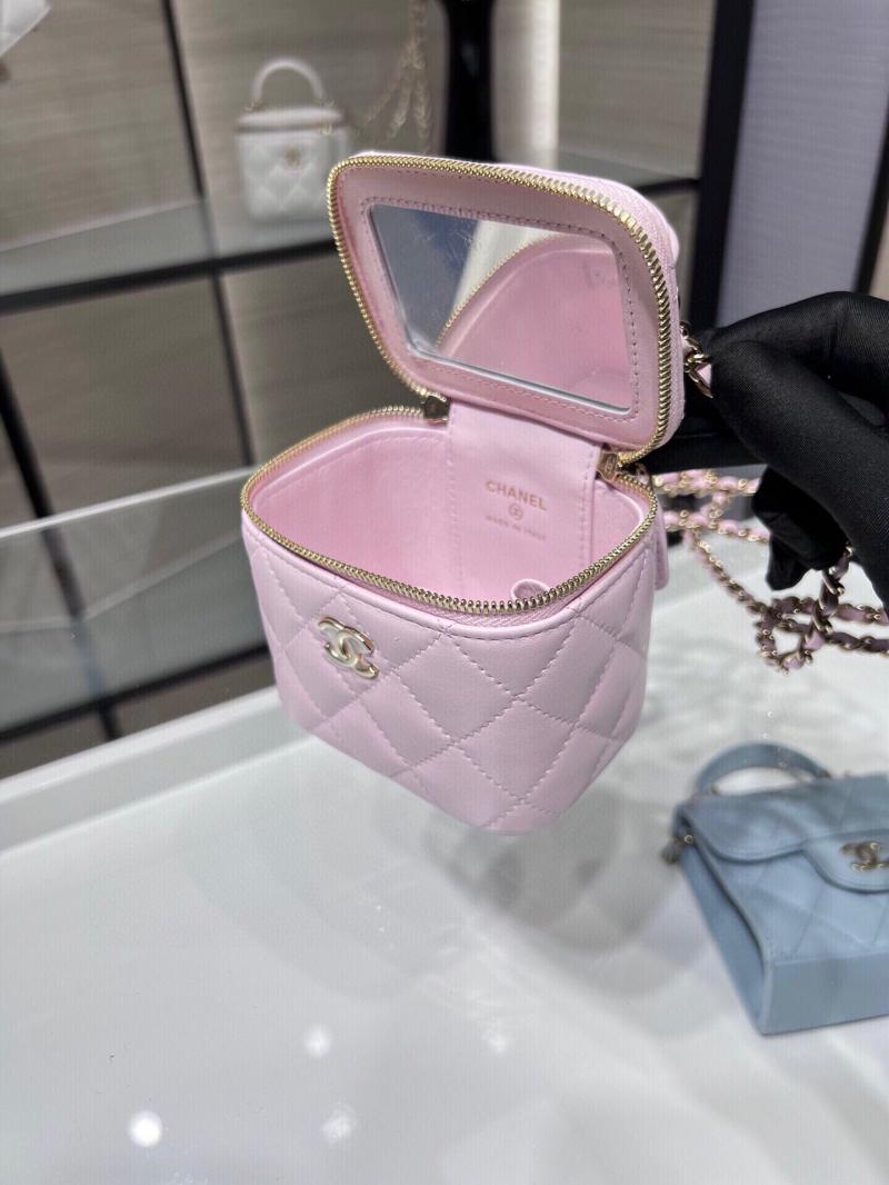 Chanel Mini Vanity With Chain AP2198 Pink