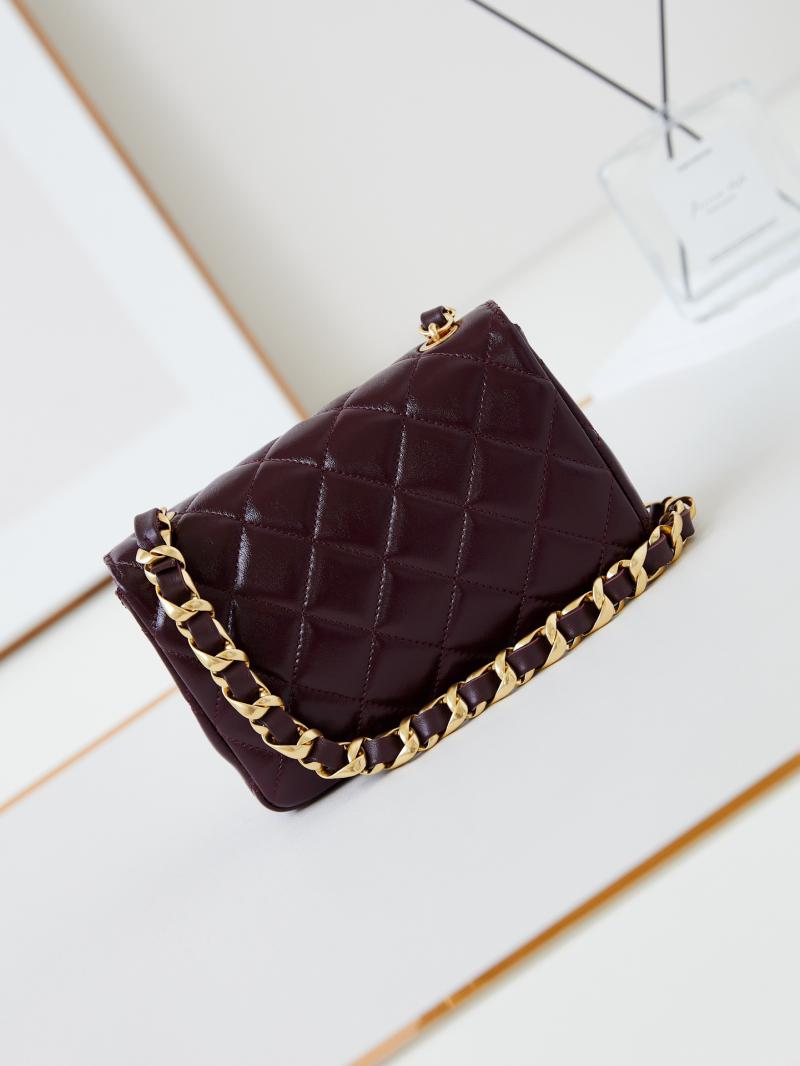 Chanel Shoulder Bag AS5123 Burgundy