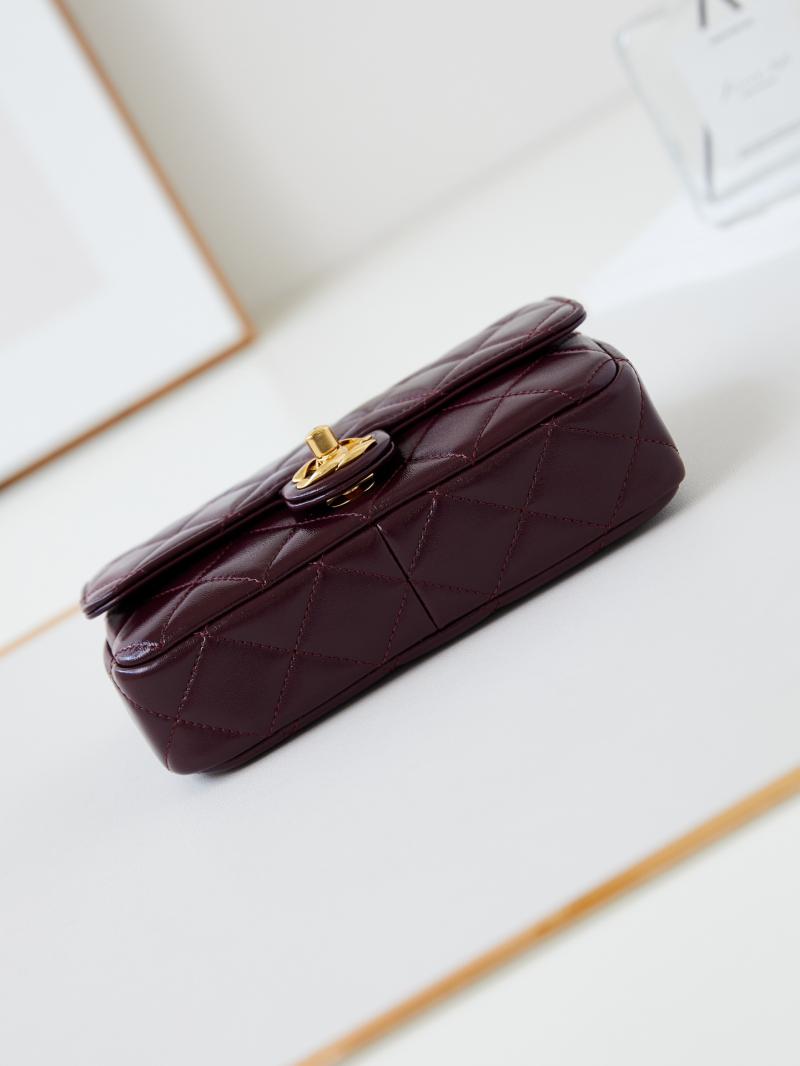 Chanel Shoulder Bag AS5123 Burgundy