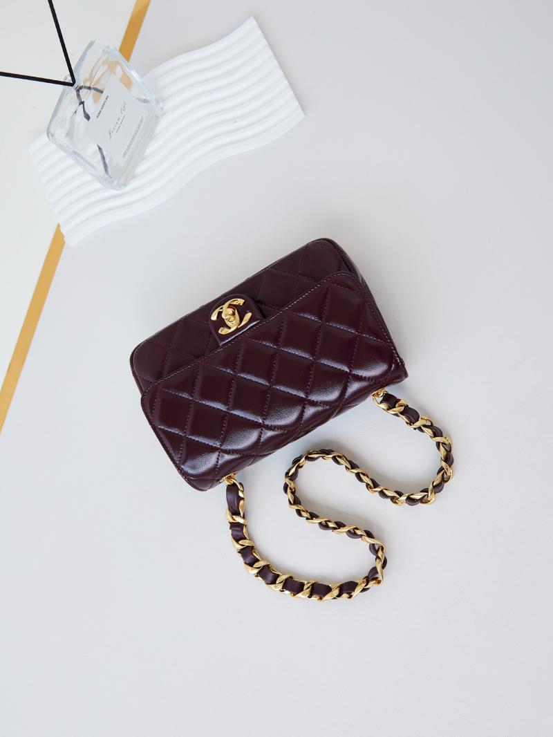 Chanel Shoulder Bag AS5123 Burgundy